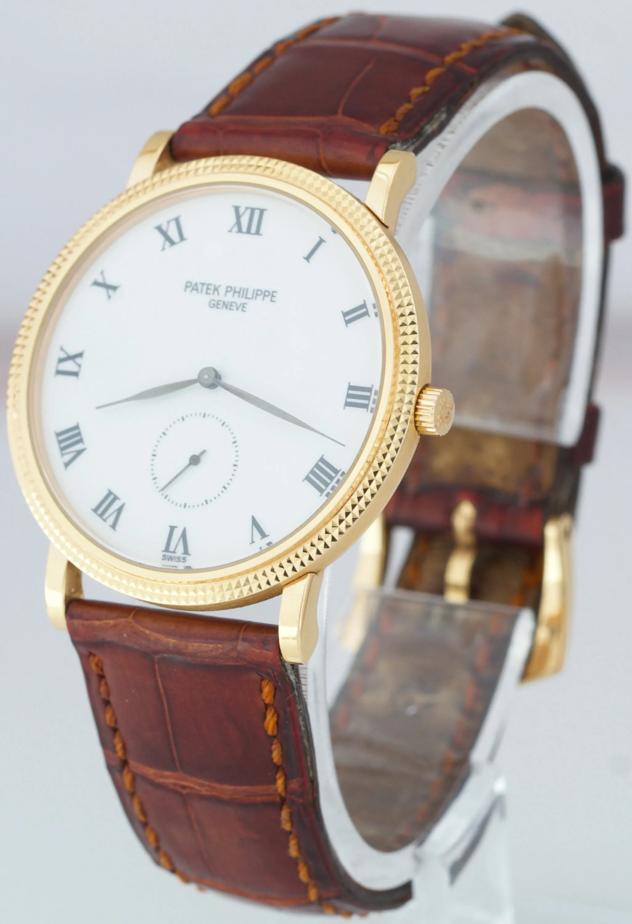 2004 Patek Philippe Calatrava 18K Yellow Gold 32mm 3919R Watch