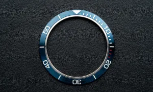 39.4mm Stainless Steel Diver Bezel Insert - Type A Blue