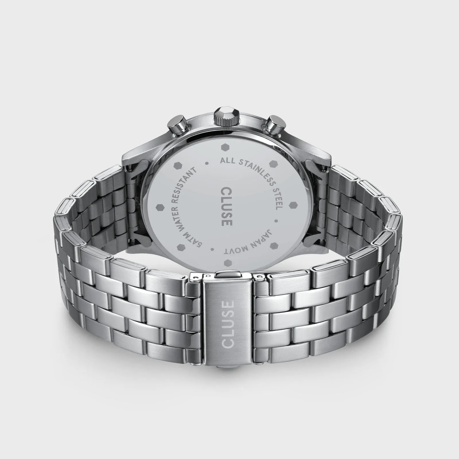 Anthéor Multifunction Watch Steel Silver Bicolour, Silver Colour