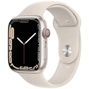 Apple Watch Series 7 (GPS   Cellular, 45 MM) Starlight Aluminum Case