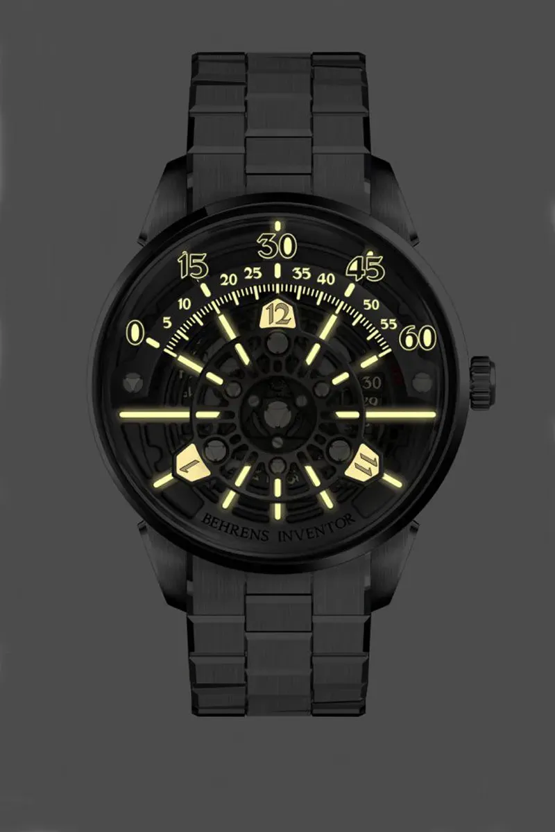 BEHRENS “DA VINCI CODE” AUTOMATIC GREY