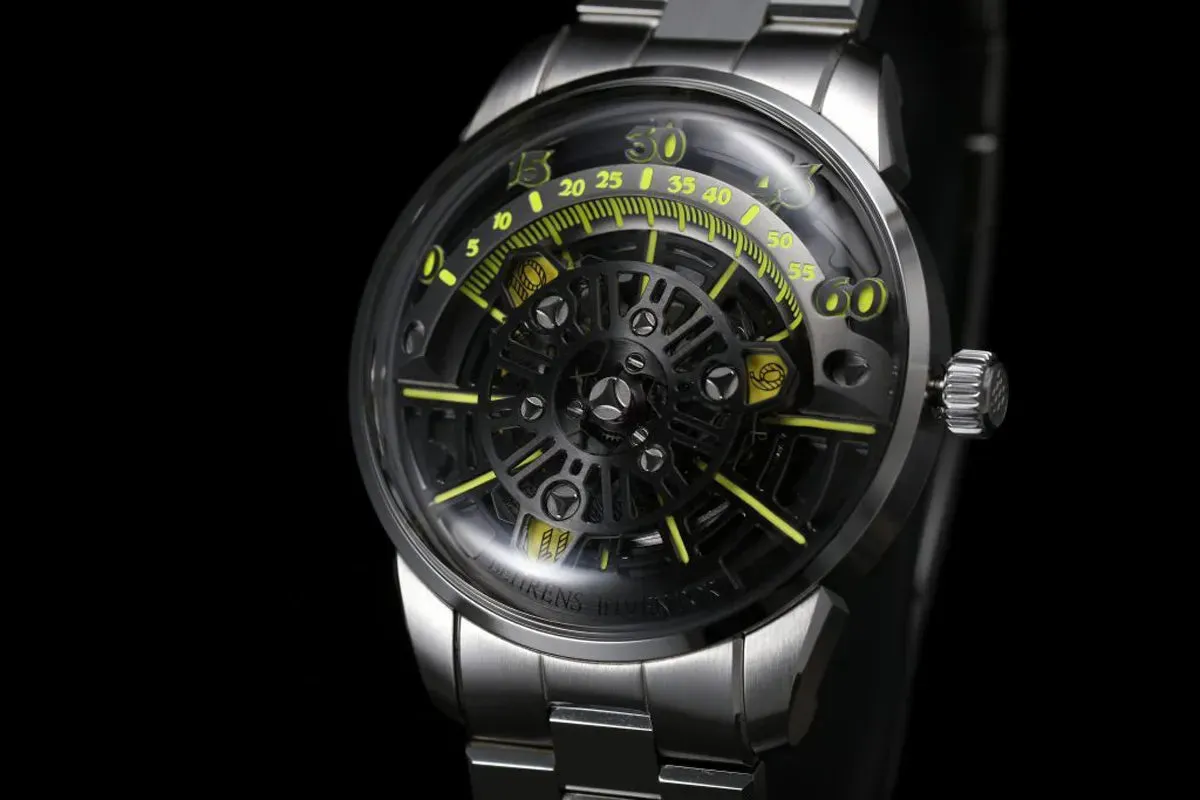 BEHRENS “DA VINCI CODE” AUTOMATIC GREY