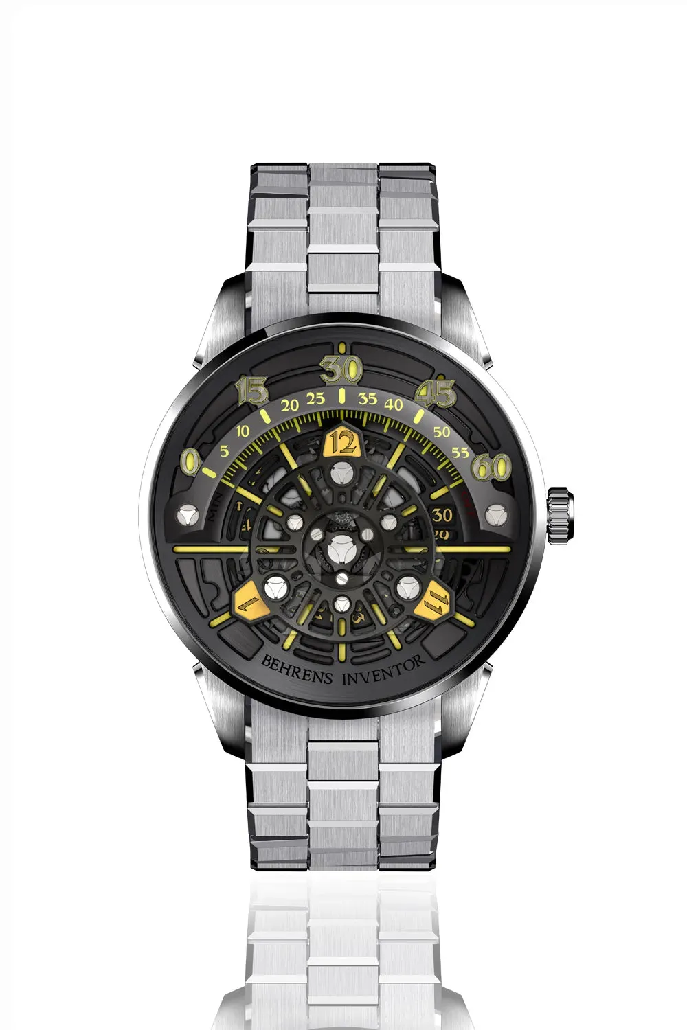 BEHRENS “DA VINCI CODE” AUTOMATIC GREY