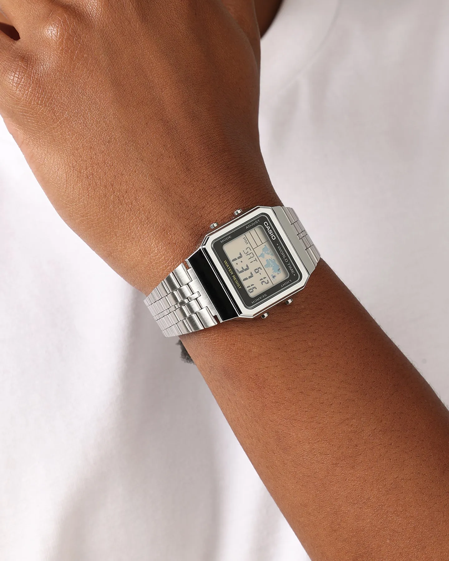 Casio A500WA-1DF Silver