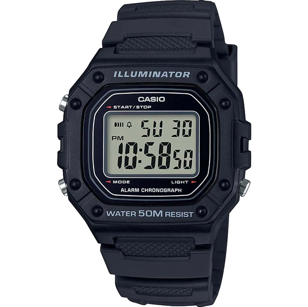 Casio W-218H-1A Digital Watch