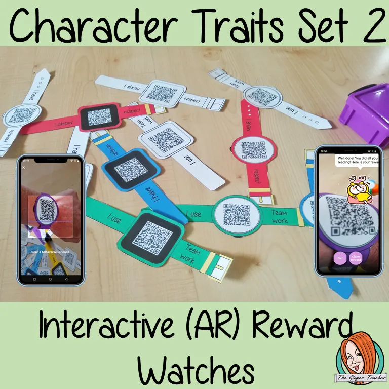 Character Traits Interactive Reward Watches Set 2