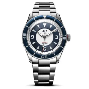 Christopher Ward   WatchGecko C65 Aquitaine - Stainless Steel Bracelet