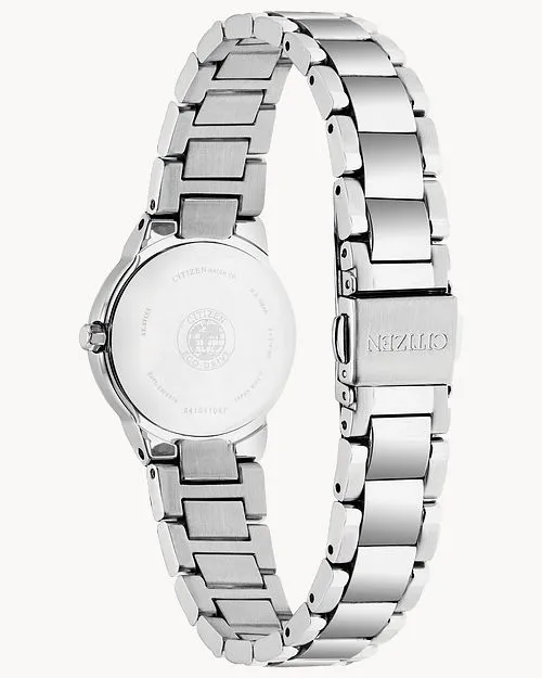 Citizen Chandler Ladies Eco-Drive Pearl Dial Watch EW1670-59D