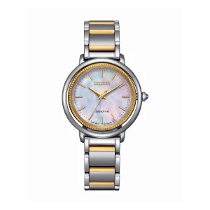 Citizen L Collection Women's 31mm Mother of Pearl Eco Drive Watch EM1104-83D