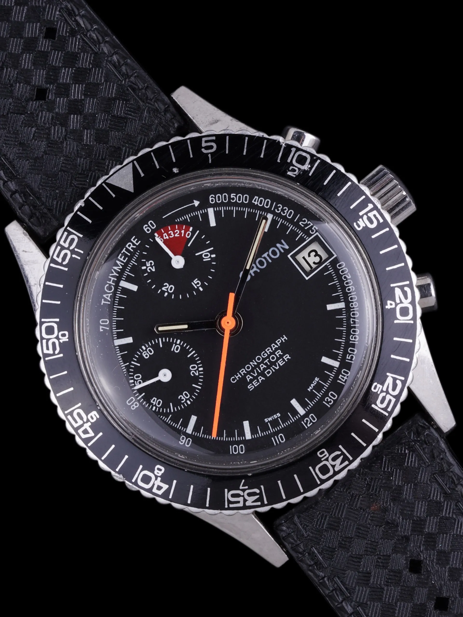 Croton Chronomaster Aviator Sea Diver (Ref. 394-1) W/ Papers