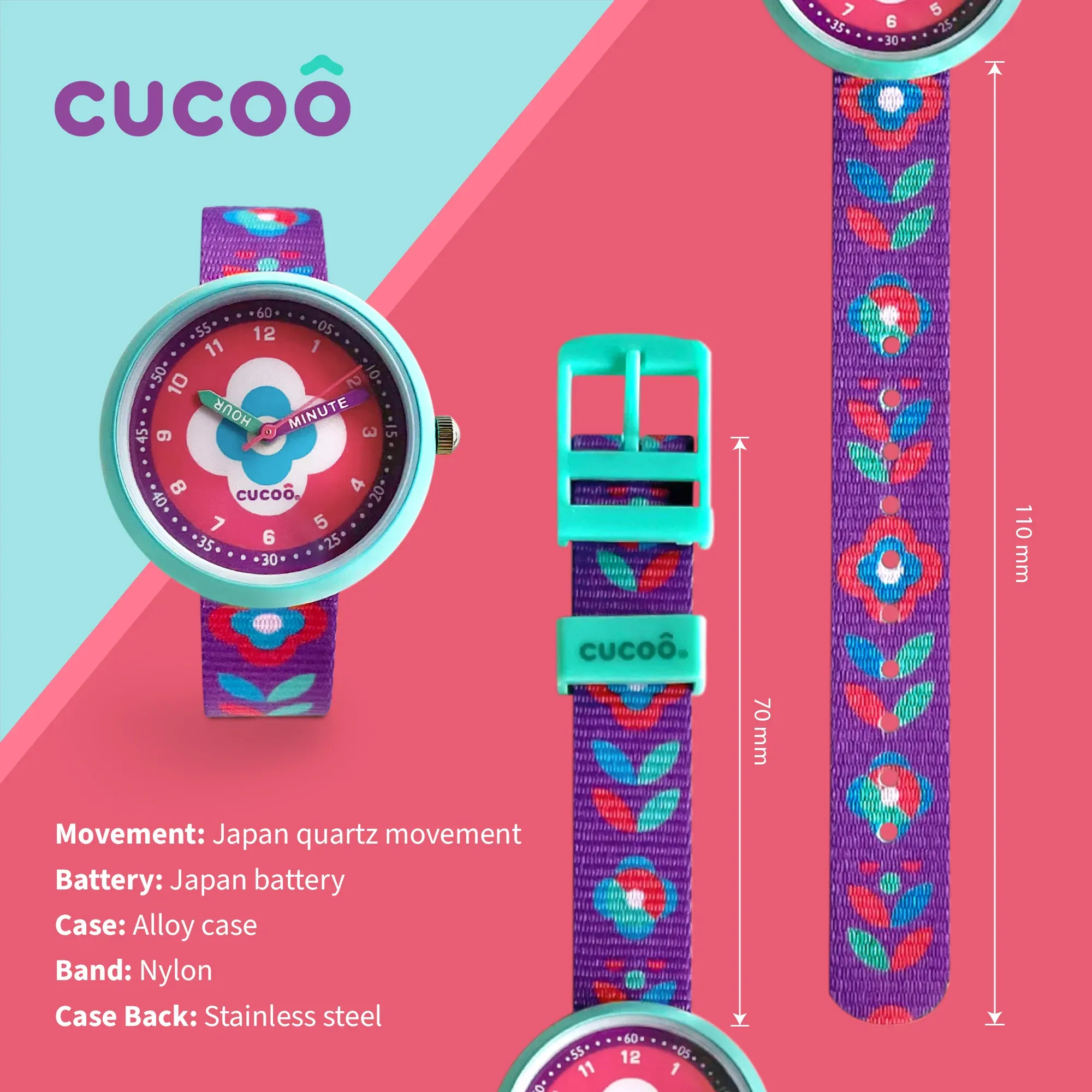 Cucoô Kids Watches 33mm (Analog) Batch 1 of 2