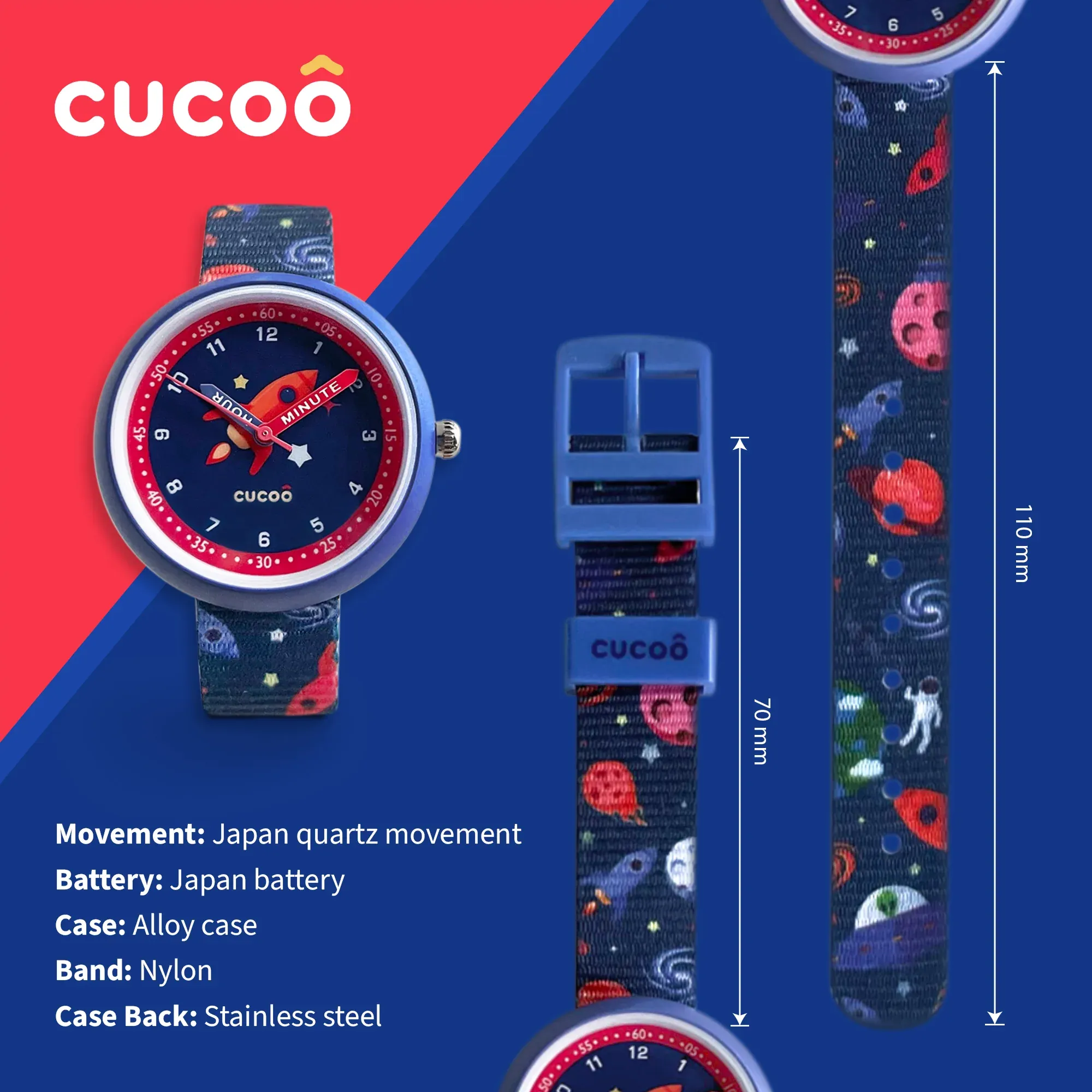 Cucoô Kids Watches 33mm (Analog) Batch 2 of 2