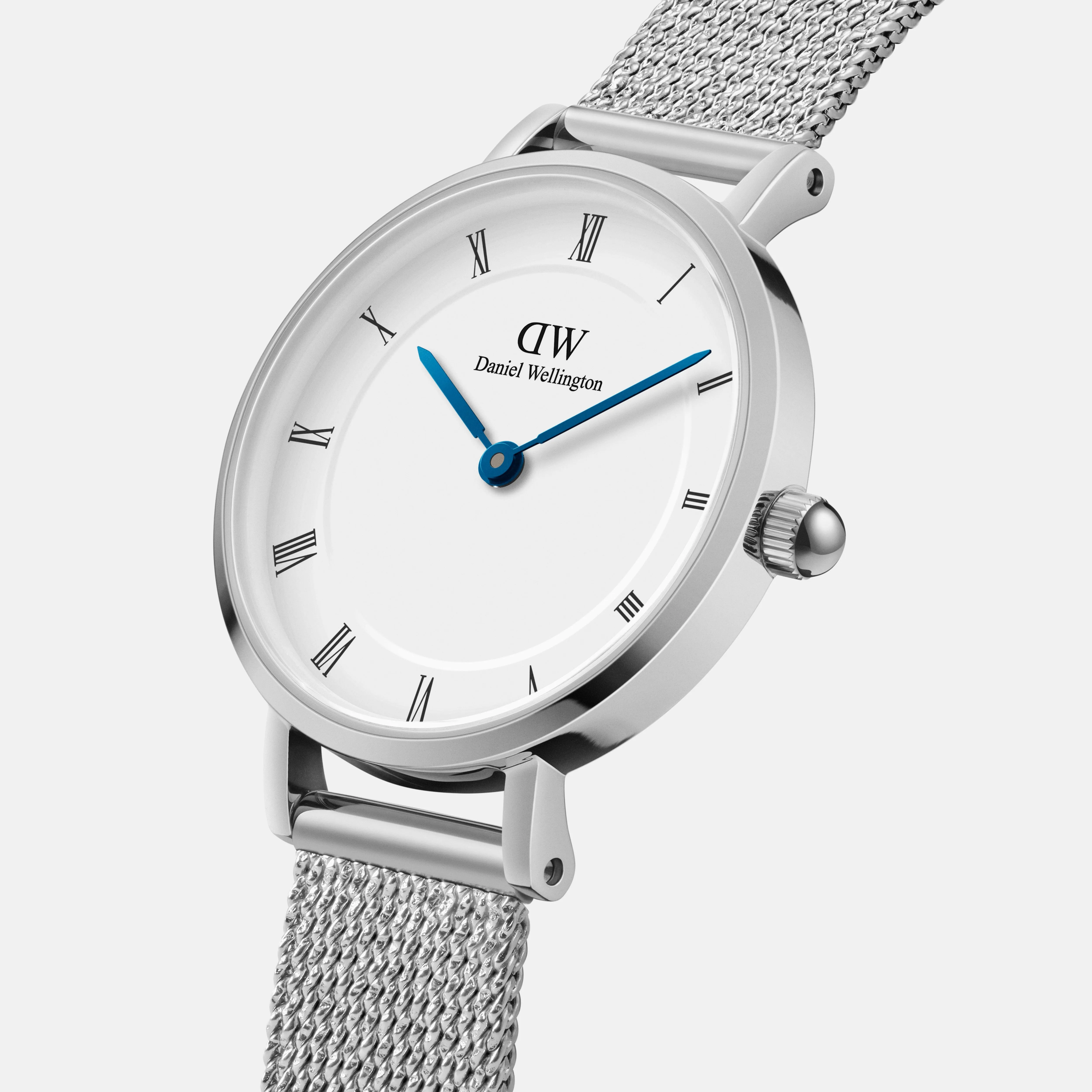 Daniel Wellington Petite Roman Numerals 28 Sterling S White Watch