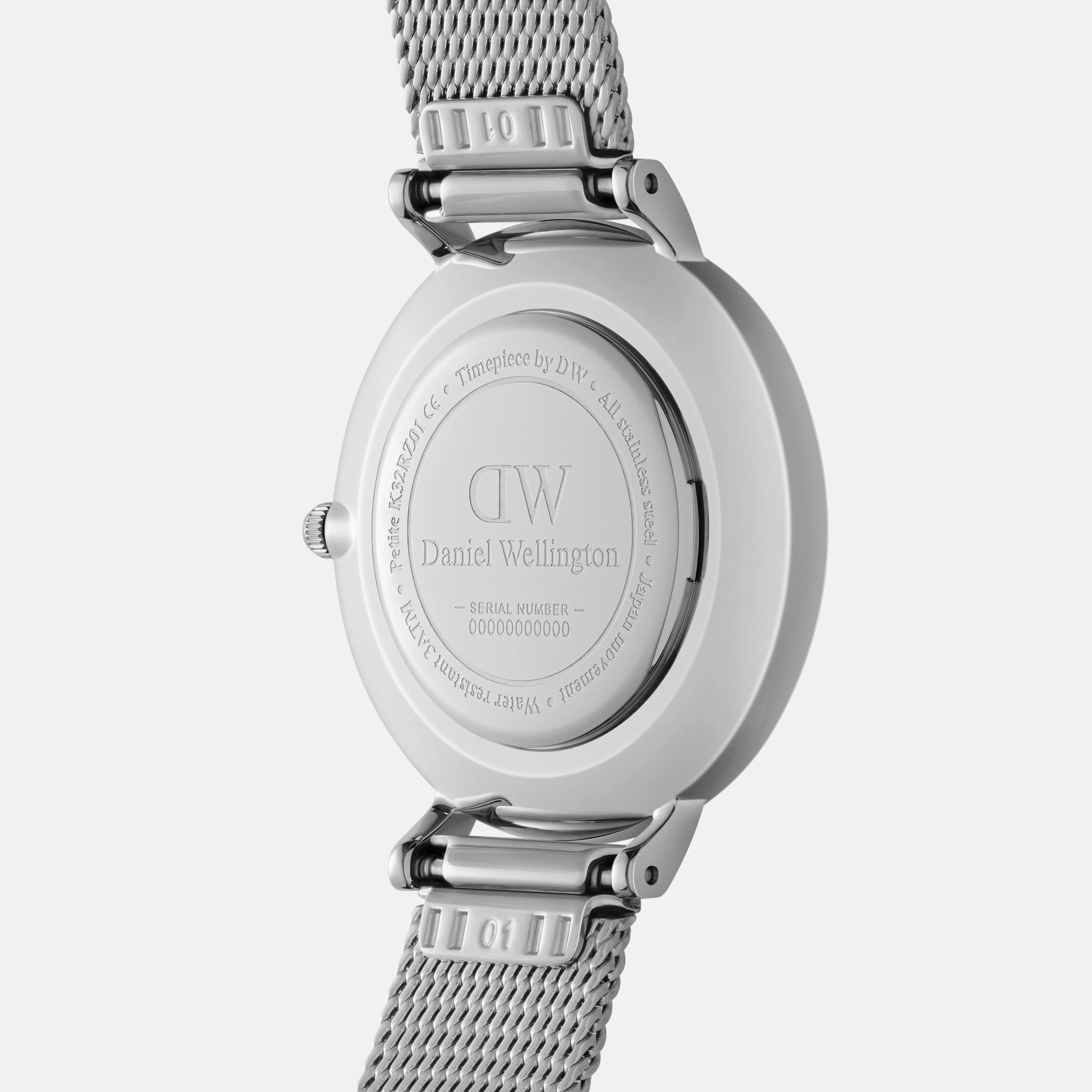 Daniel Wellington Petite Roman Numerals 28 Sterling S White Watch