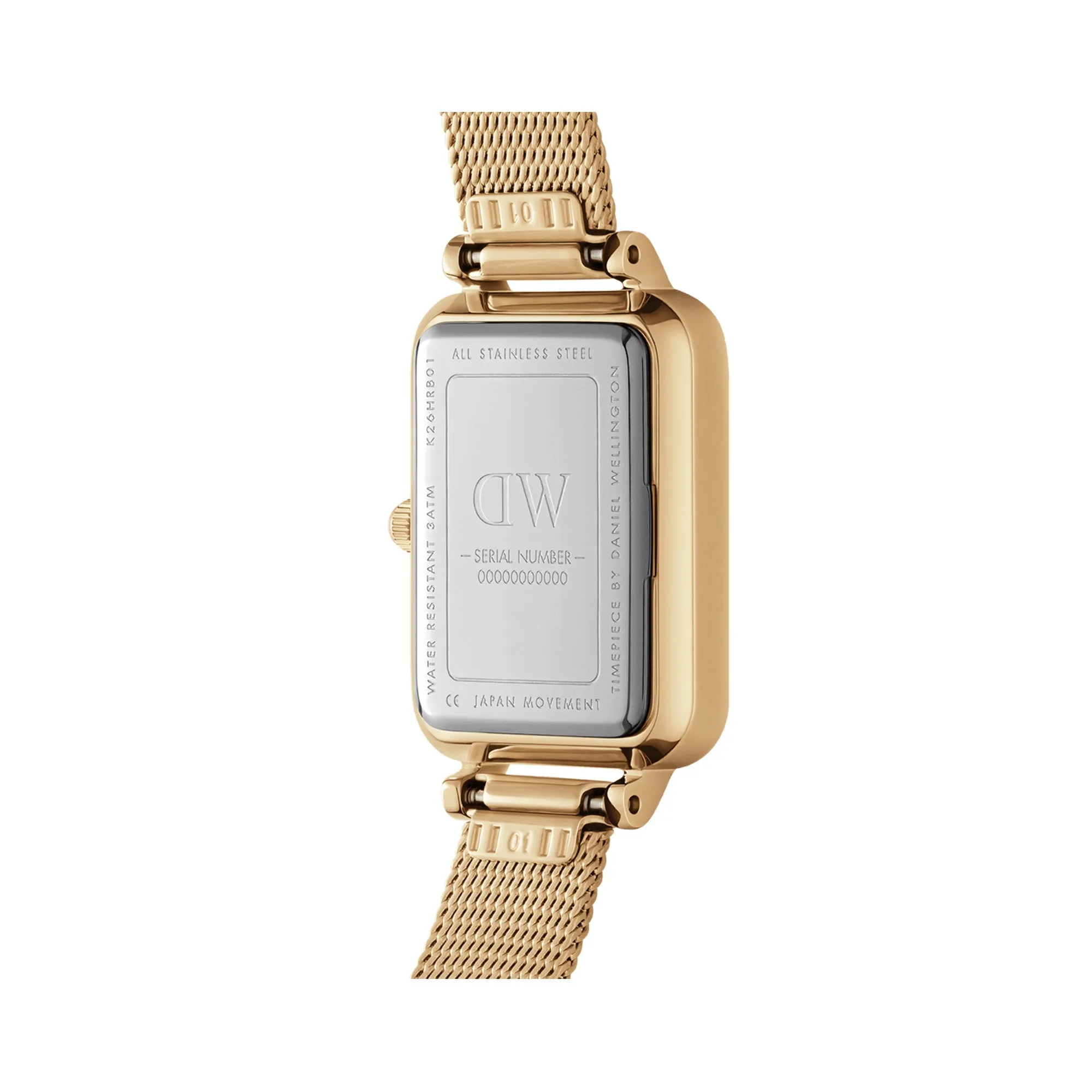 Daniel Wellington Quadro Women's 20x26mm Quartz Watch DW00100561