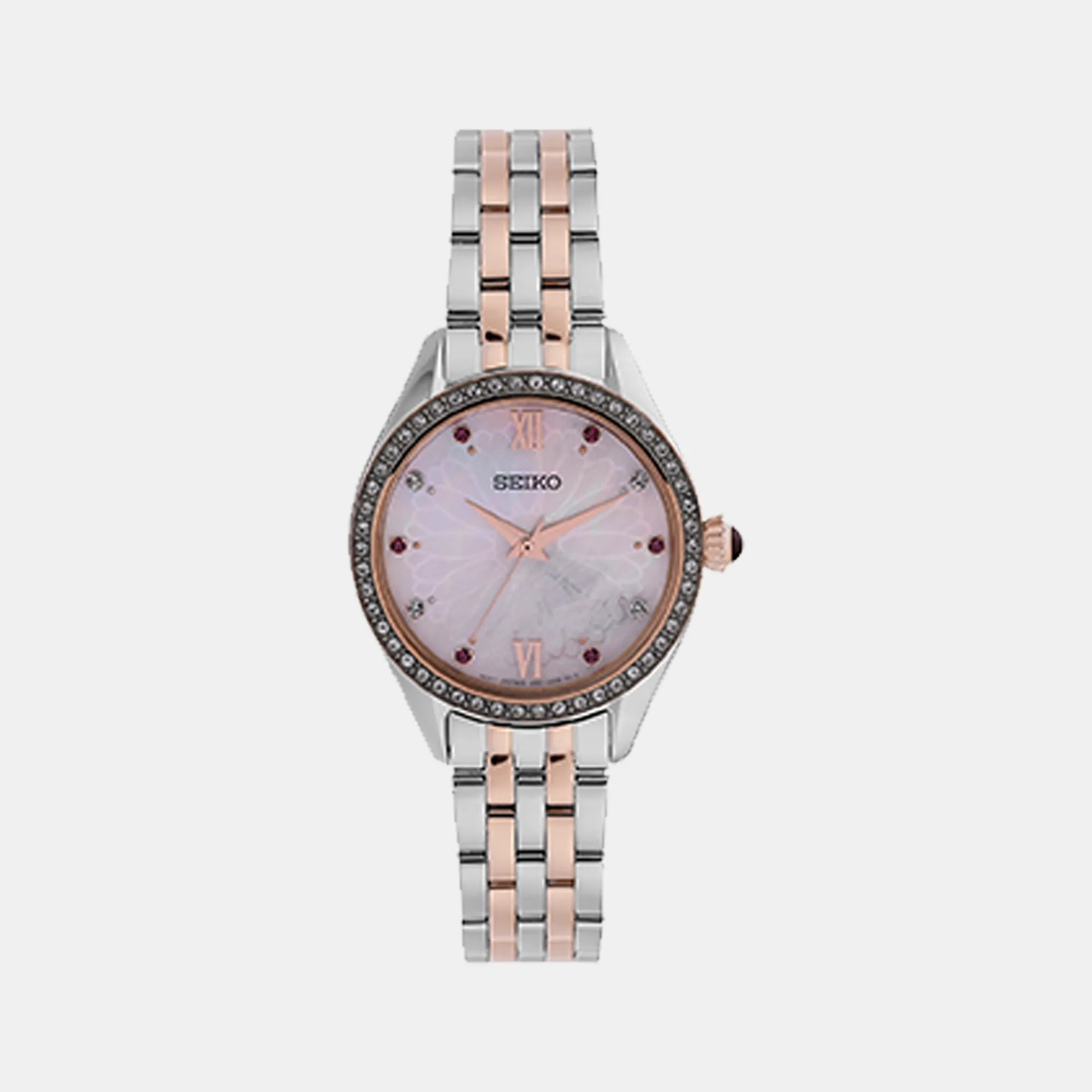 Dress Women's White Analog Stainless Steel Watch SUR542P1