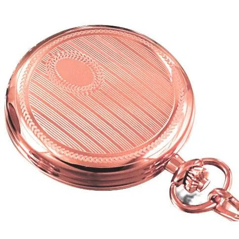 Elegant Olympic Quartz Pocket Watch in Rose Gold – Classic Style & Reliable Movement