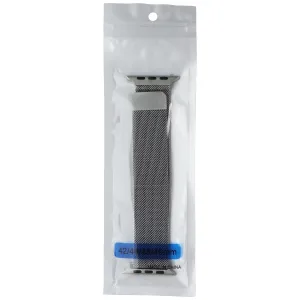 Generic Watch Band for Apple Watches 42-49mm Milanese Loop - Silver