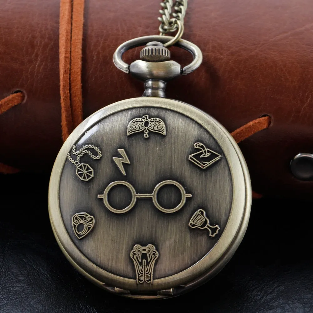 Harry Potter Themed Quartz Pocket Watch