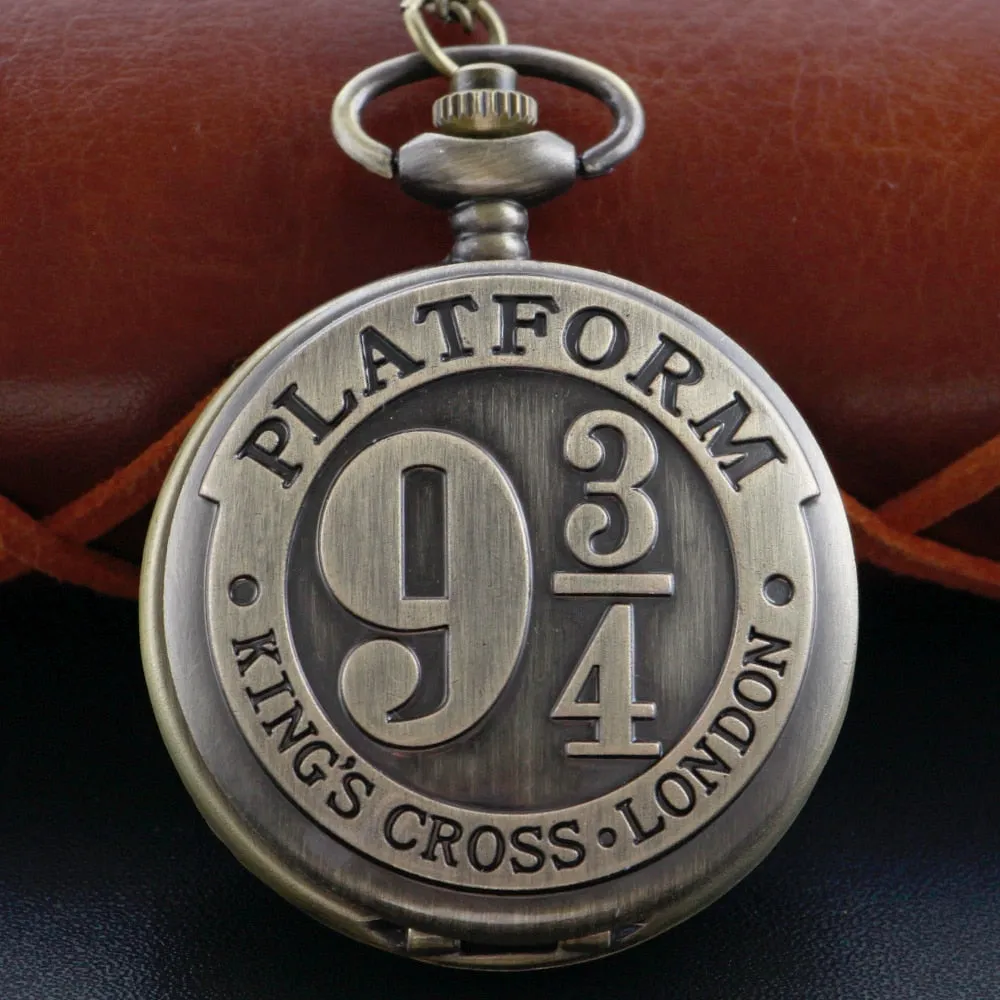 Harry Potter Themed Quartz Pocket Watch