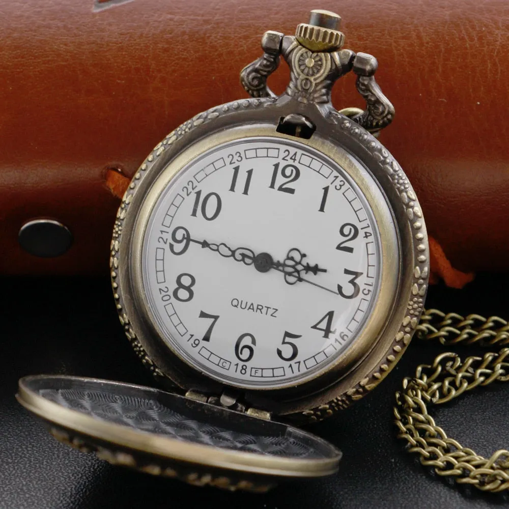 Harry Potter Themed Quartz Pocket Watch