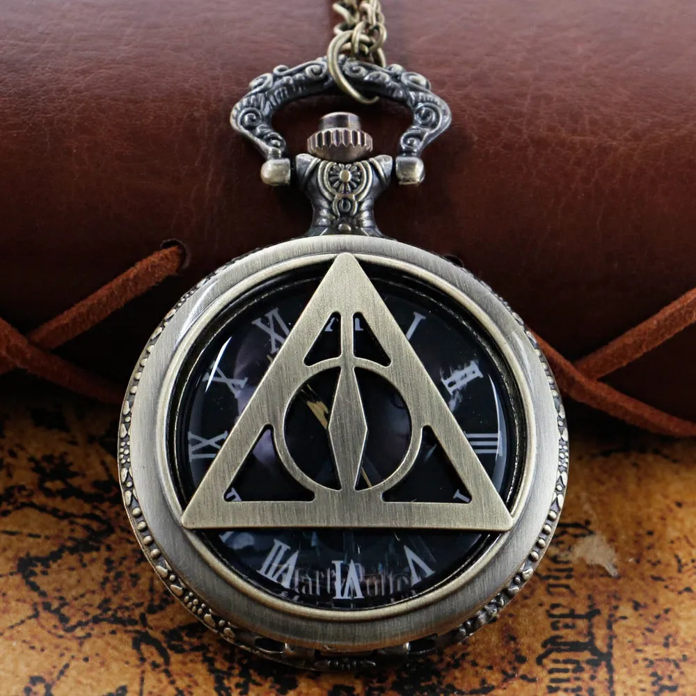 Harry Potter Themed Quartz Pocket Watch