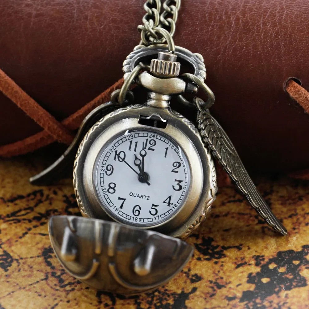 Harry Potter Themed Quartz Pocket Watch