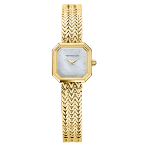 Herbelin Octogone  Ladies Gold Watch 17436/BP19