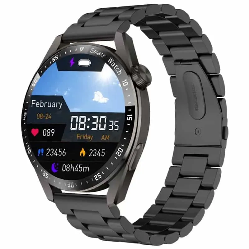 HK3Pro AI SmartWatch For Men and Women Silver