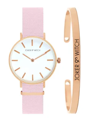 Joker & Witch Girl Boss Watch Bracelet Stack for Women