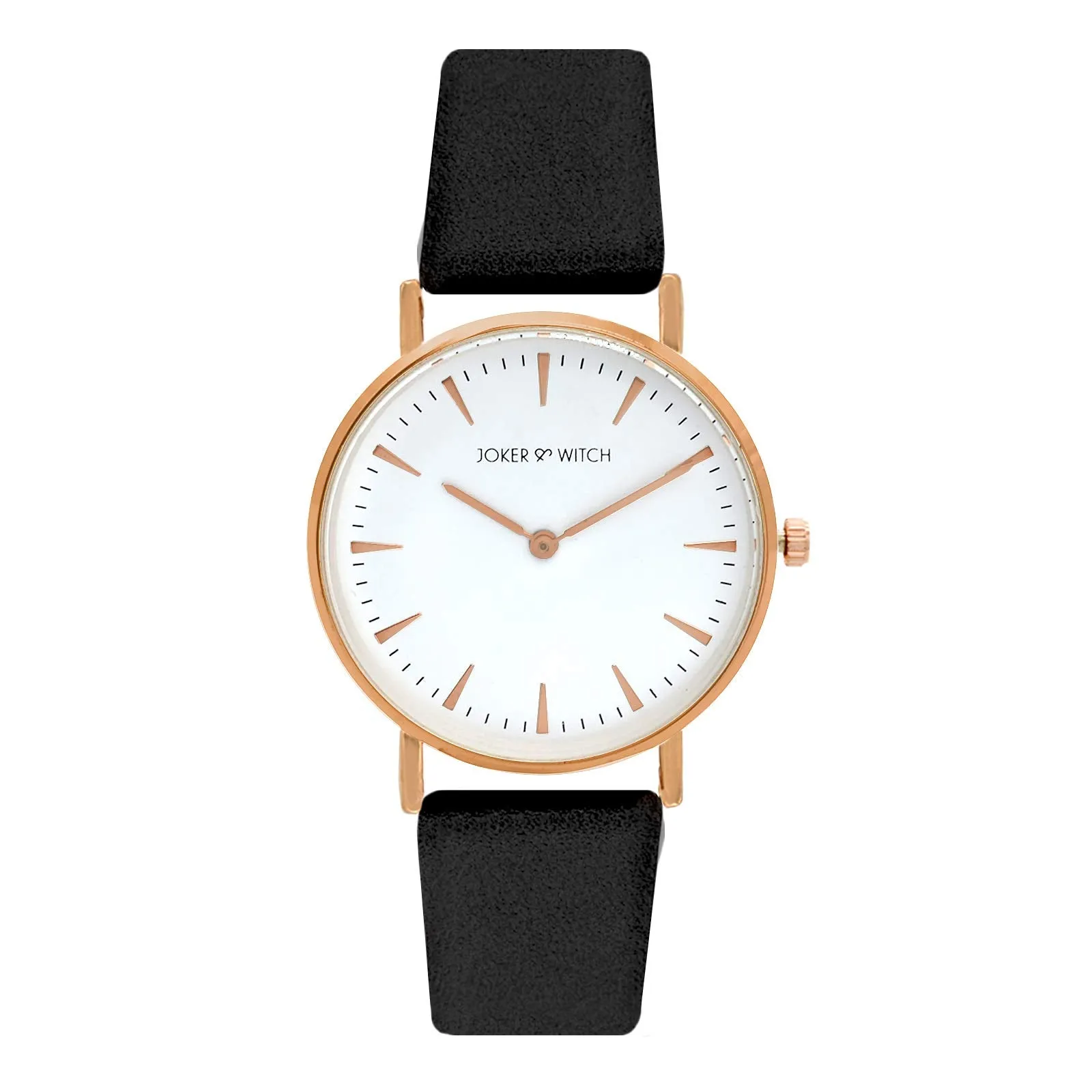 Joker & Witch INES Sleek Black Analog Watch for Women