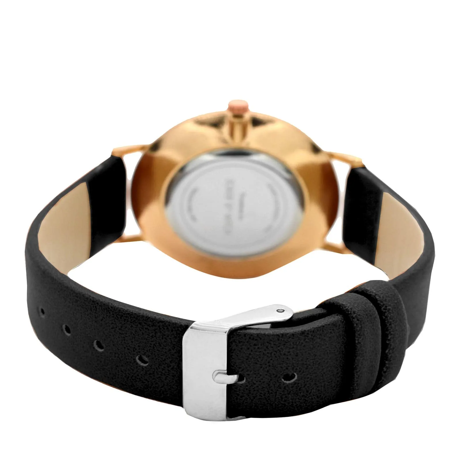 Joker & Witch INES Sleek Black Analog Watch for Women