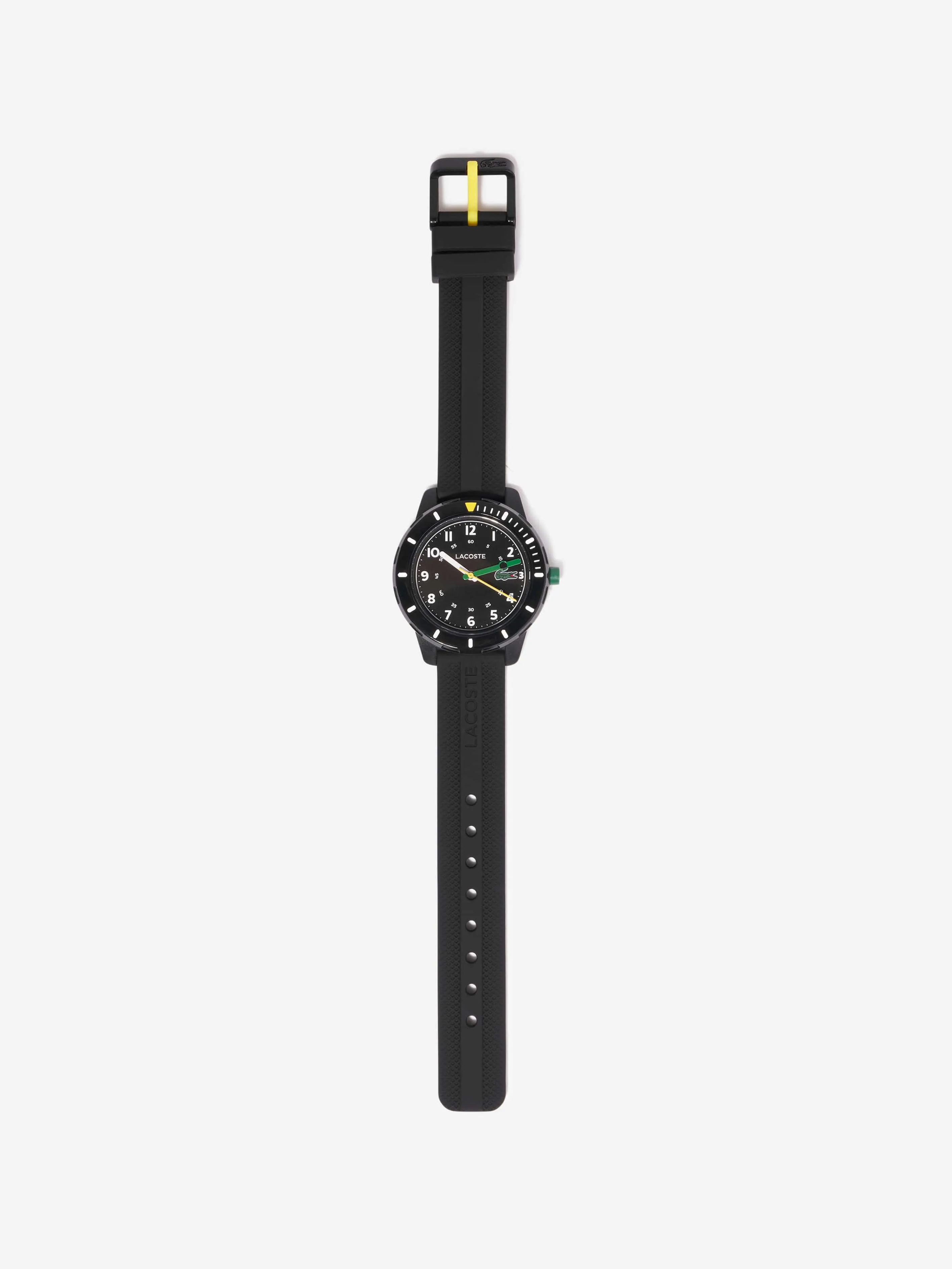 Lacoste Boys Mini Tennis-Sport Inspired Watch in Black 34 mm (One Size)