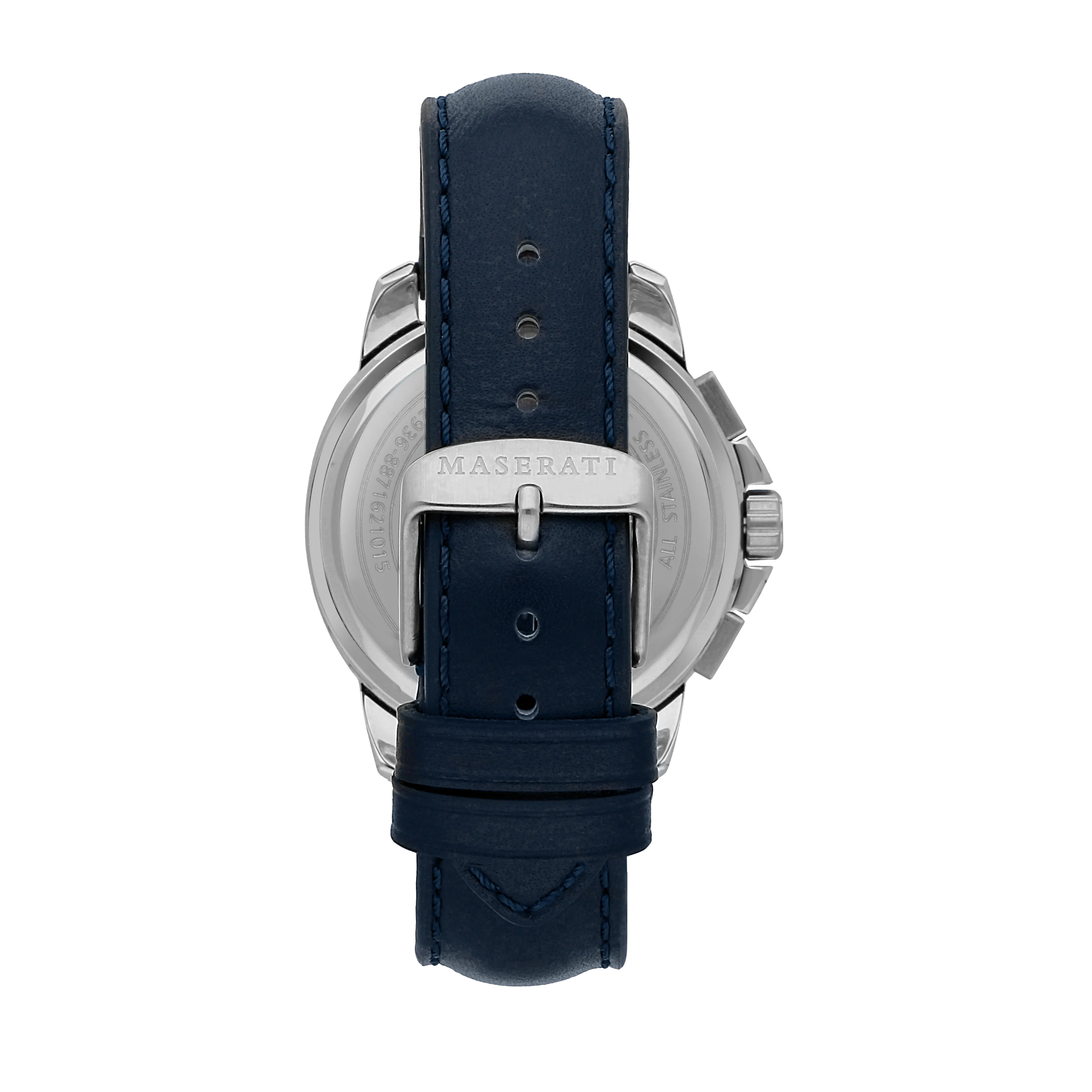 Maserati Successo Navy Blue Chronograph Watch