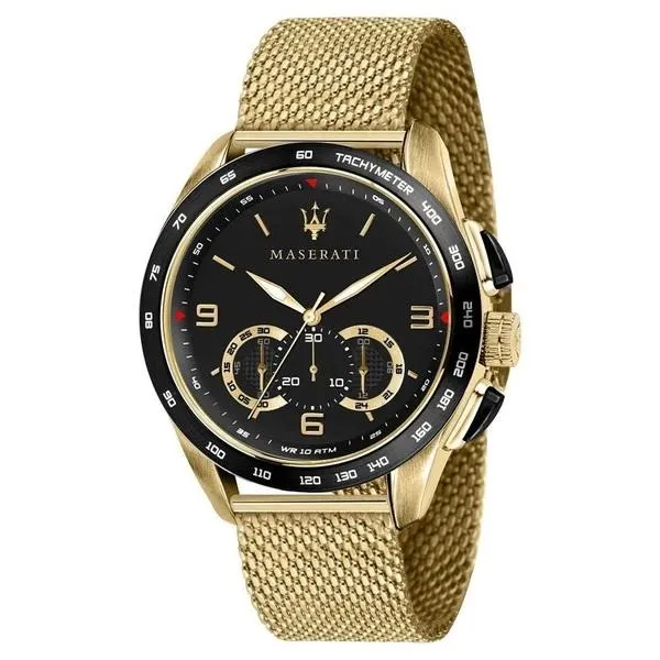 Maserati TRAGUARDO 45mm Gold-tone Watch