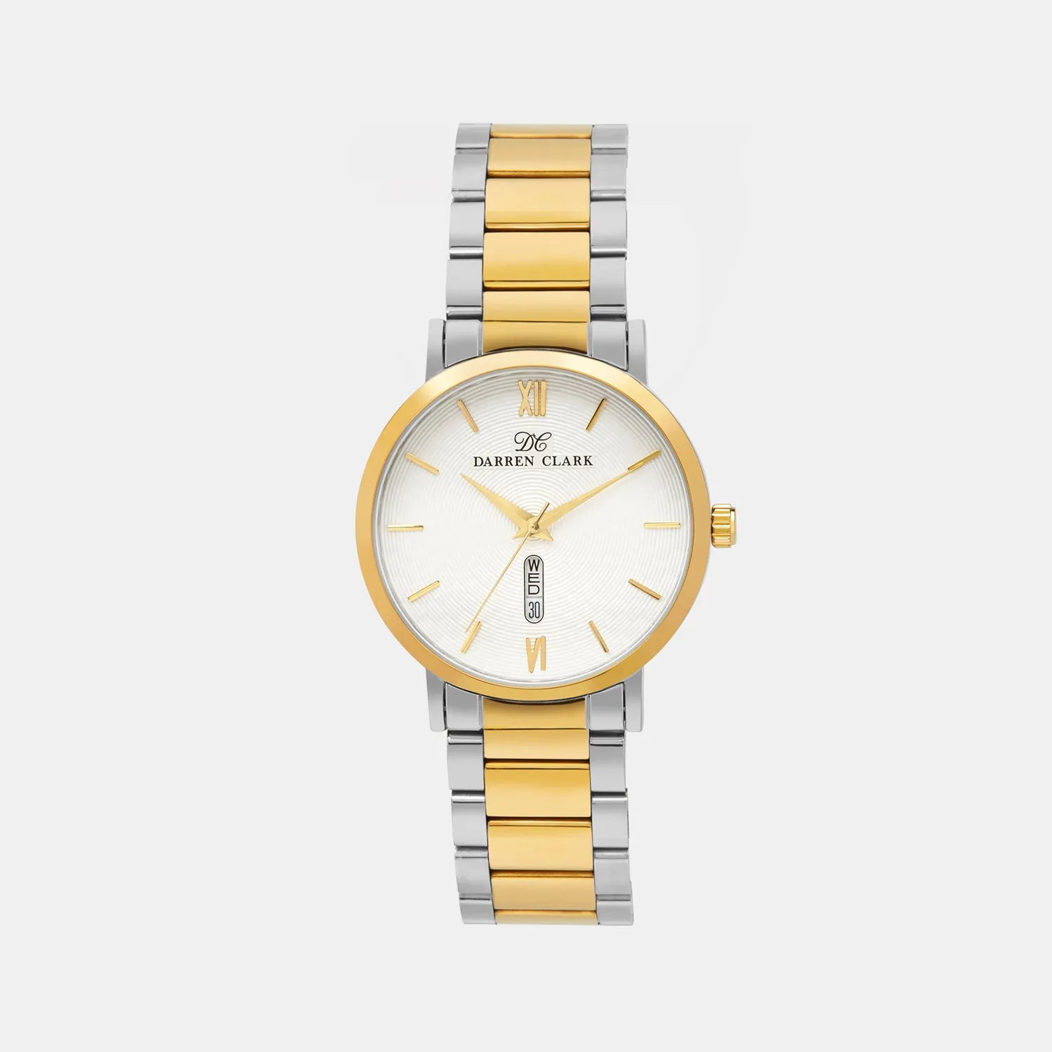 Men's Gold two tone Analog Brass Watch 1002D-M0203