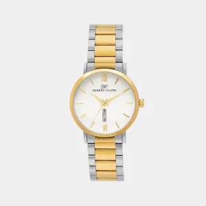 Men's Gold two tone Analog Brass Watch 1002D-M0203