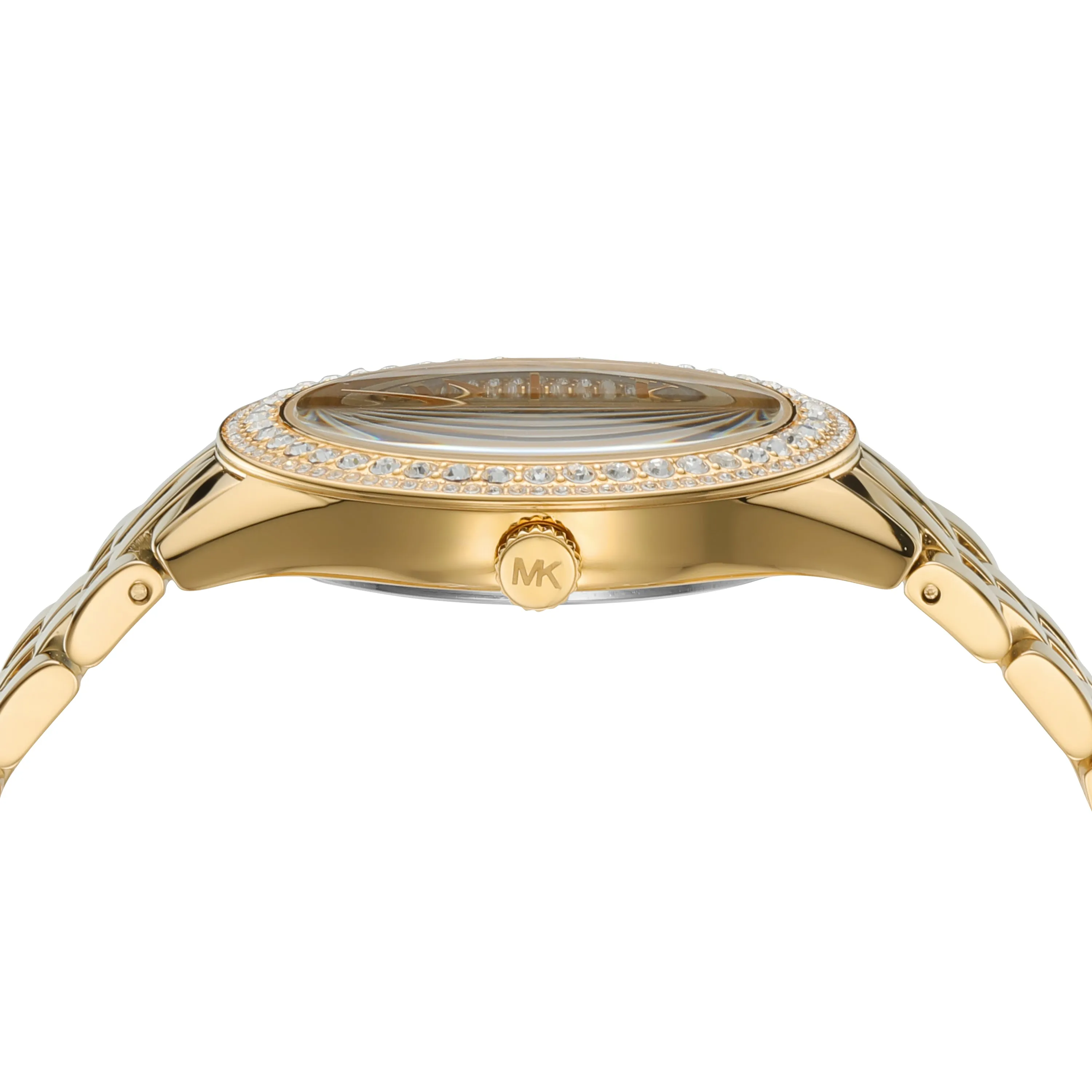 Michael Kors - Harlowe Three-Hand Gold-Tone Stainless Steel Watch - MK4709 - 787970