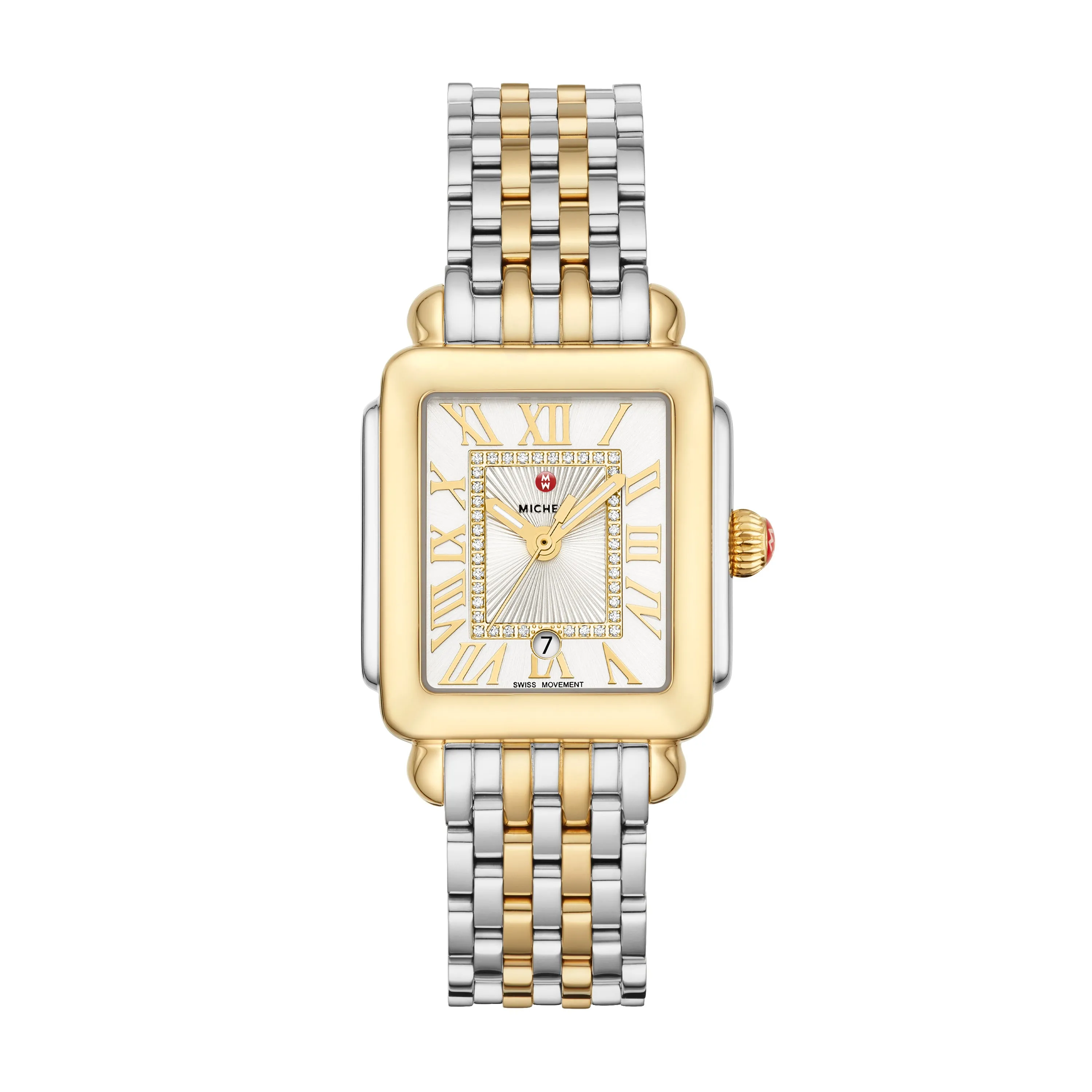 MICHELE Watches Deco Madison Mid Diamond Dial Watch (31mm)