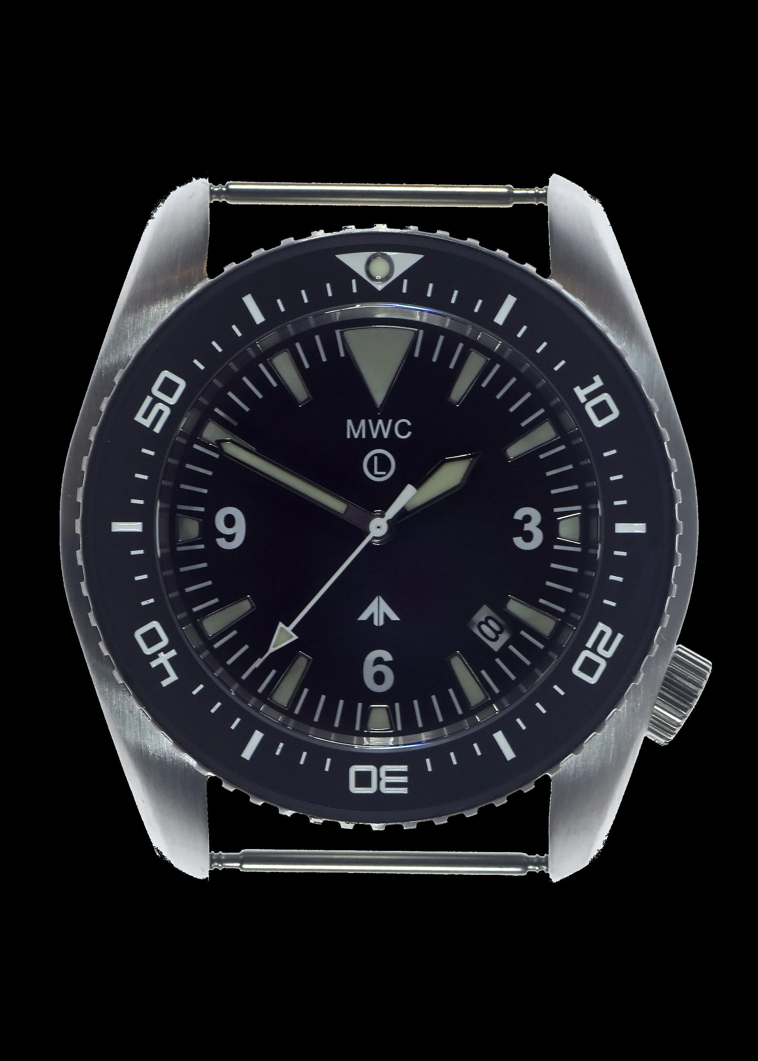 MWC 500m (1650ft) Water Resistant Stainless Steel Automatic Divers Watch With Sapphire Crystal, Ceramic Bezel and Helium Valve