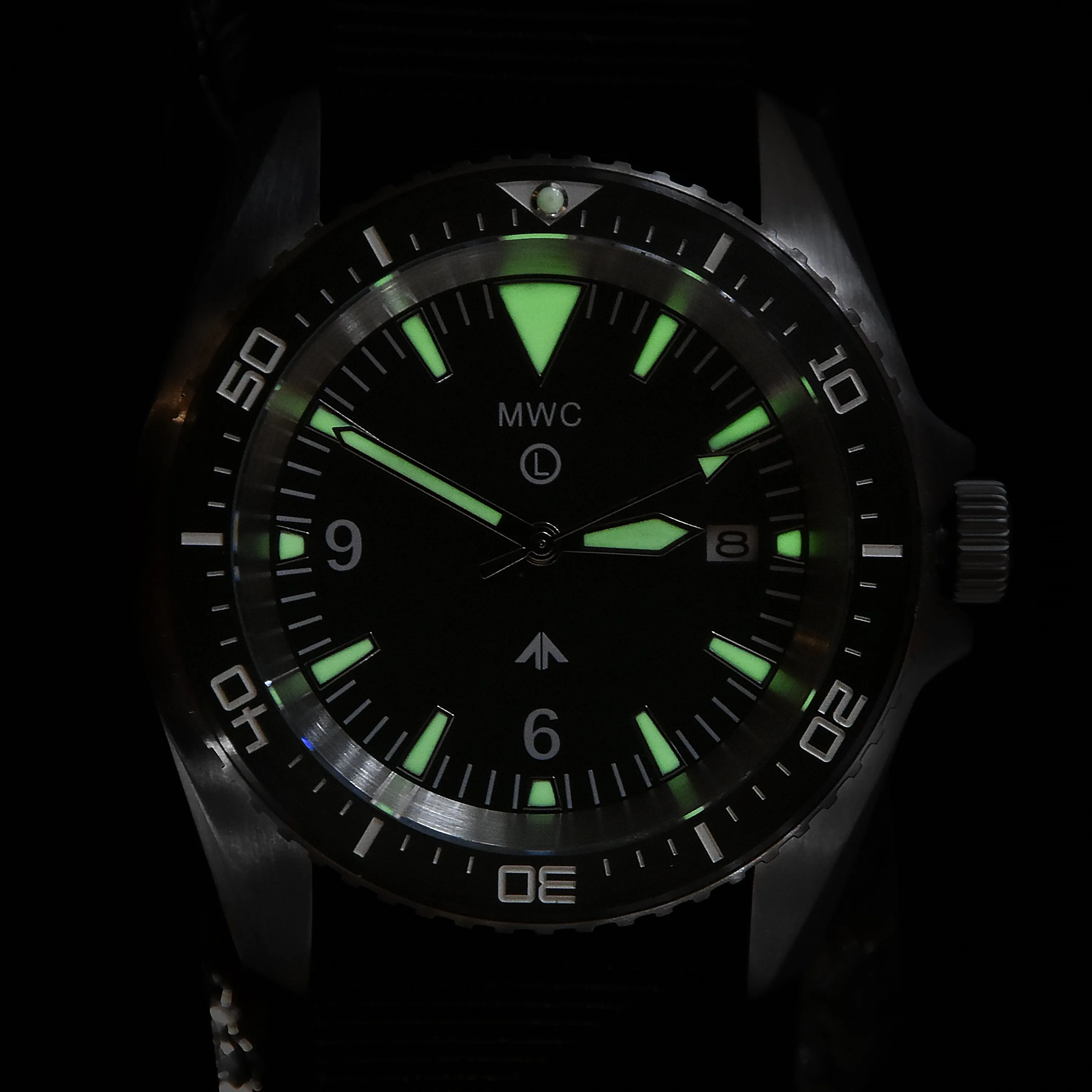 MWC Military Divers Watch Stainless Steel (Automatic) With Sapphire Crystal and Ceramic Bezel