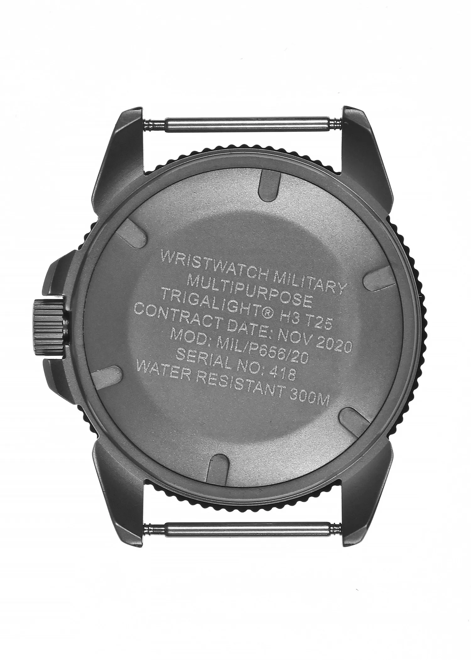 MWC P656 Titanium Tactical Series Watch with GTLS Tritium, 24 Jewel Automatic Movement and Sapphire Crystal (Date Version)