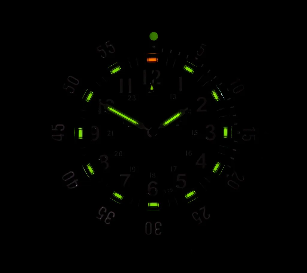 MWC P656 Titanium Tactical Series Watch with GTLS Tritium, 24 Jewel Automatic Movement and Sapphire Crystal (Date Version)