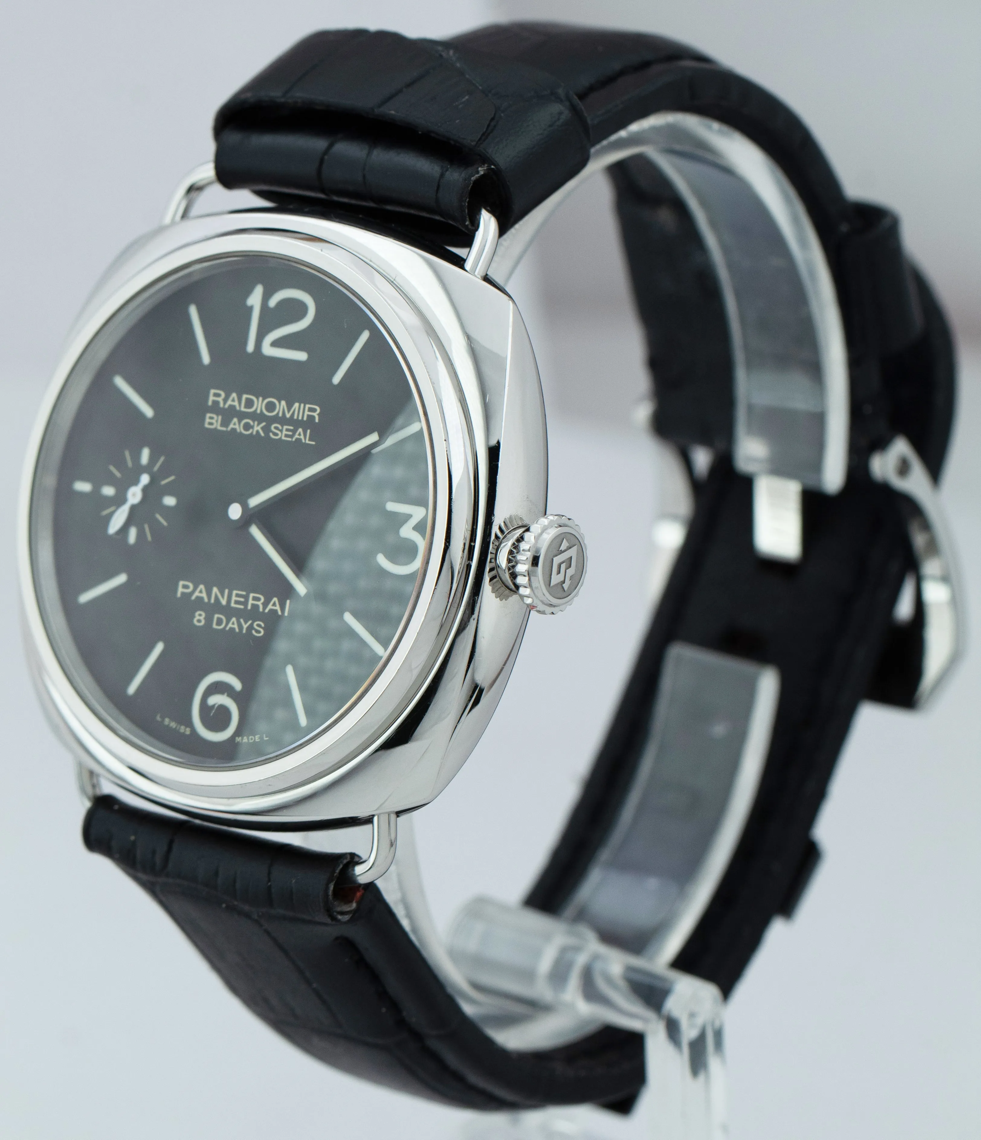 Panerai Radiomir Black Seal PAM 609 8-Days 45mm Swiss Mechanical Watch PAM00609