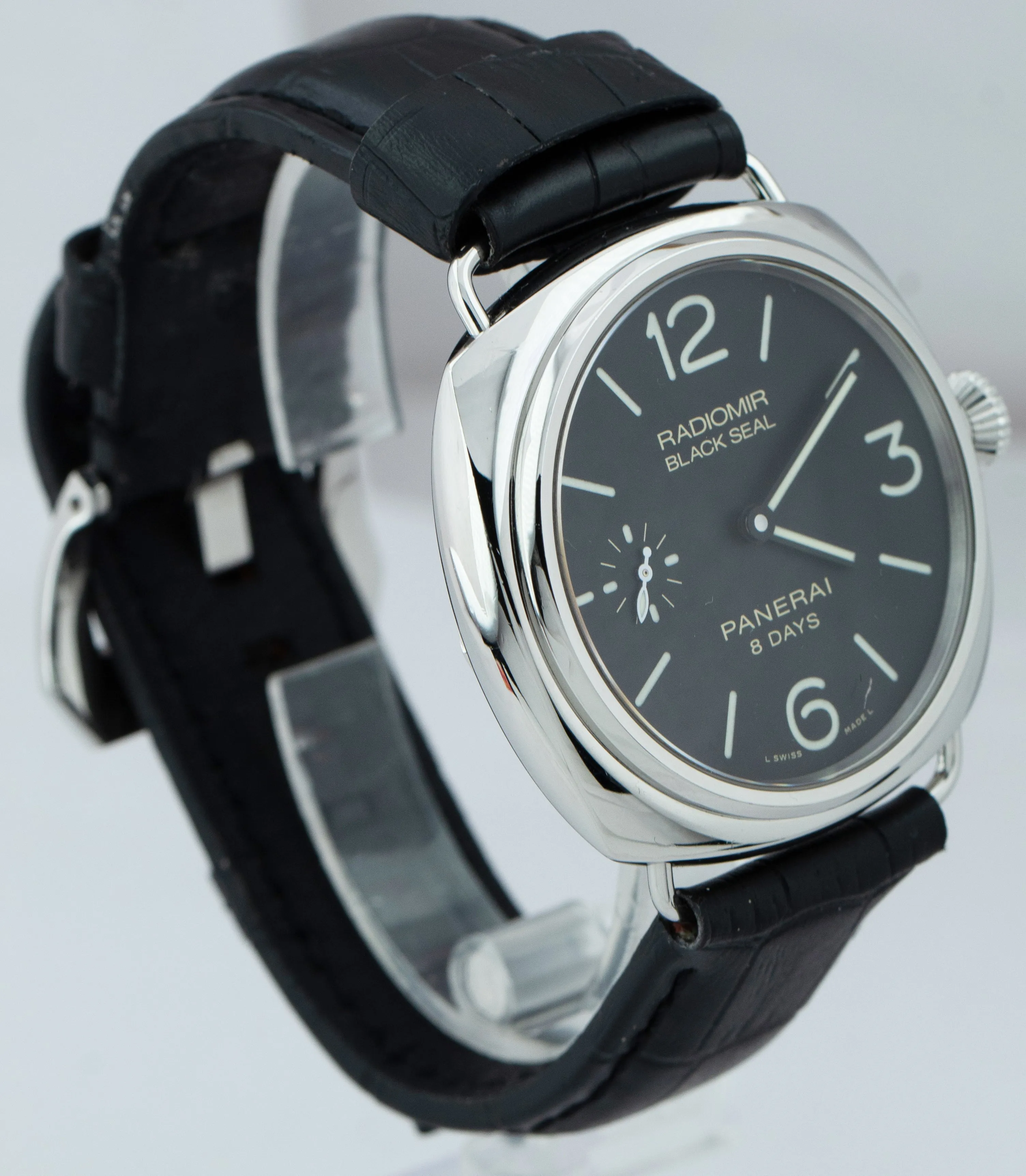 Panerai Radiomir Black Seal PAM 609 8-Days 45mm Swiss Mechanical Watch PAM00609