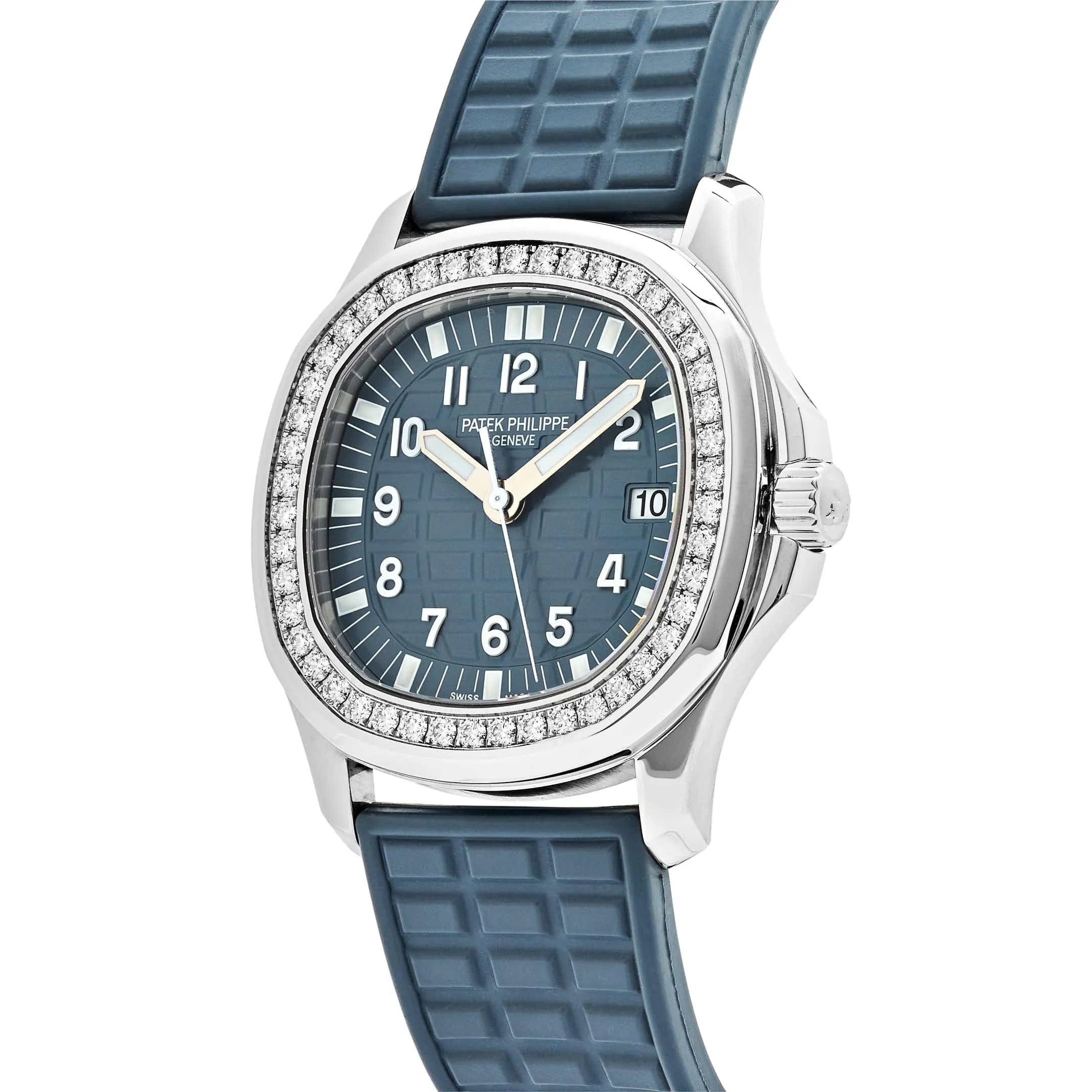 Patek Philippe Aquanaut Luce 5067A-025 'Ladies' Stainless Steel Blue Dial