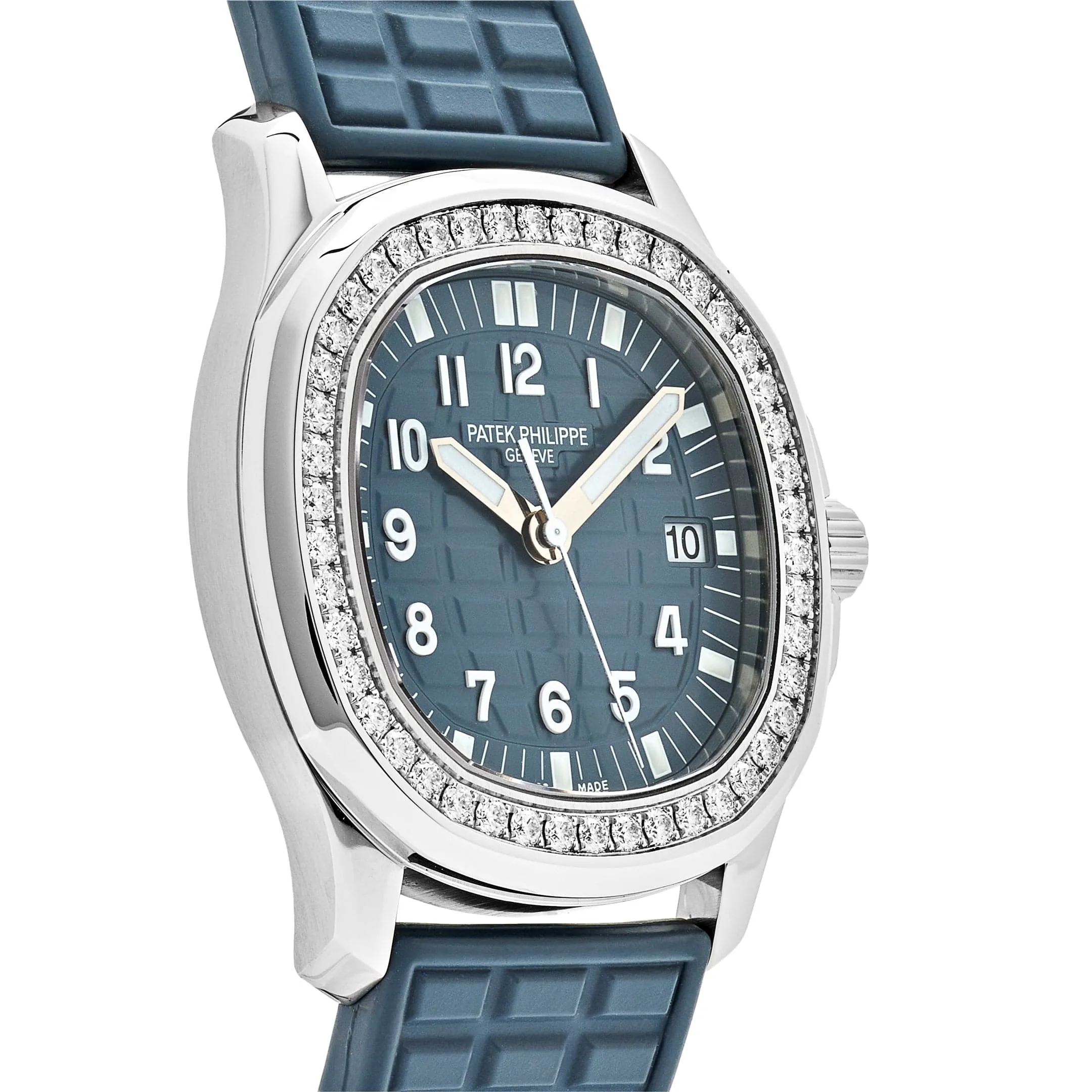 Patek Philippe Aquanaut Luce 5067A-025 'Ladies' Stainless Steel Blue Dial