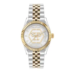 Philipp Plein Rock Couture Ladies  Silver Watch PW2BA0323