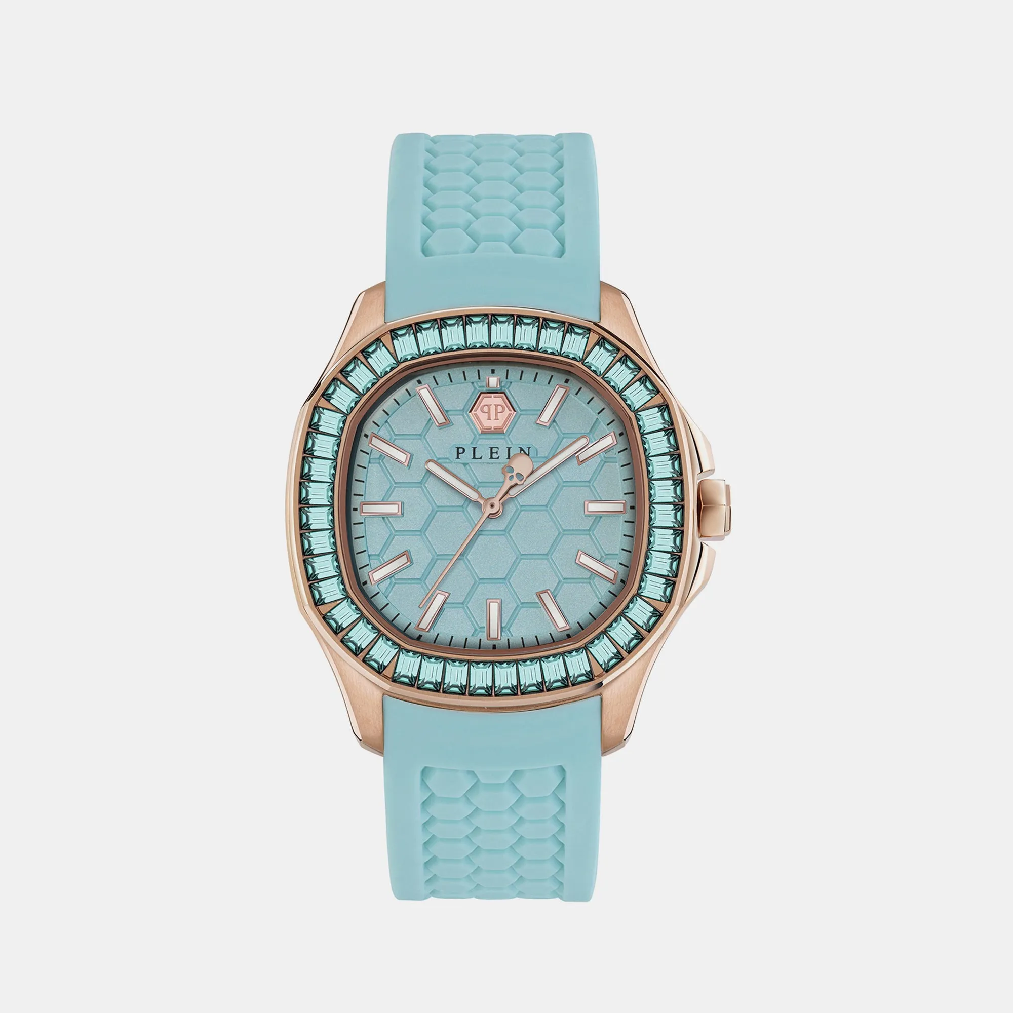 Plein Philipp Women's Blue Analog Silicon Watch PWTAA0323