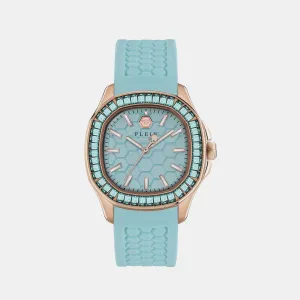 Plein Philipp Women's Blue Analog Silicon Watch PWTAA0323